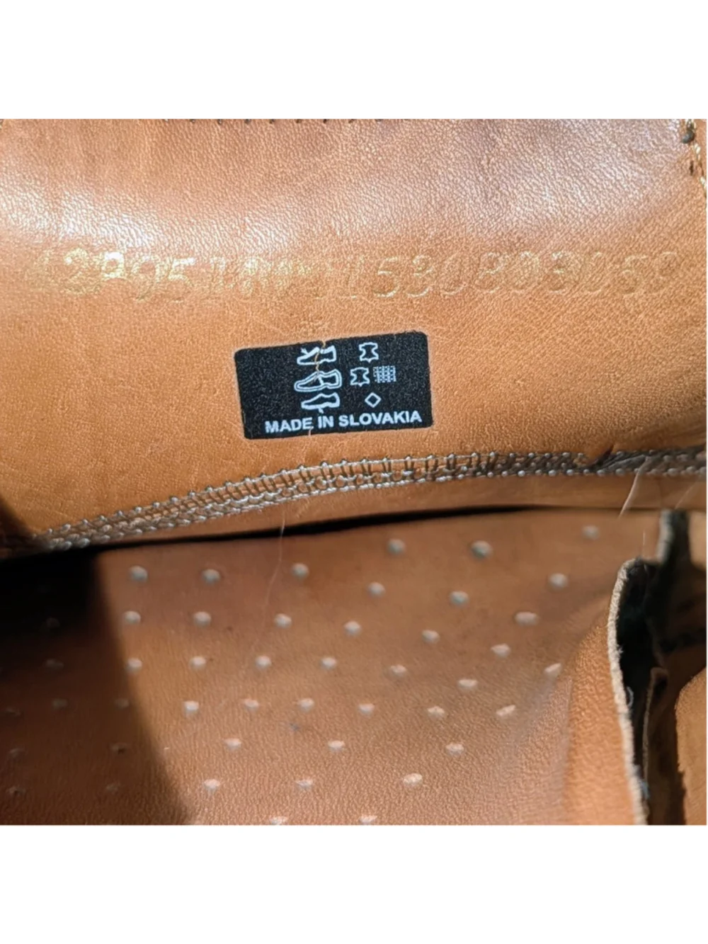 Ecco genuine leather